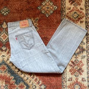 Men’s Levi’s Gray Jeans - Size 33W 30L